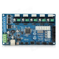 pcba board attaches and adds a touchscreen LCD, navigation pcb controls board and headphone jack, pcba for real-time clock